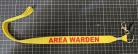 Warden AIIMS ID Lanyards  YELLOW - AREA  WARDEN