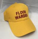 Floor Warden Peak Cap - Yellow