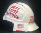 Warden Helmet - DEPT CHIEF WARDEN