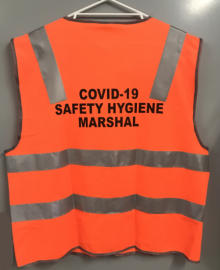 COVID-19 Hygiene Safety Marshal Vest - D/N